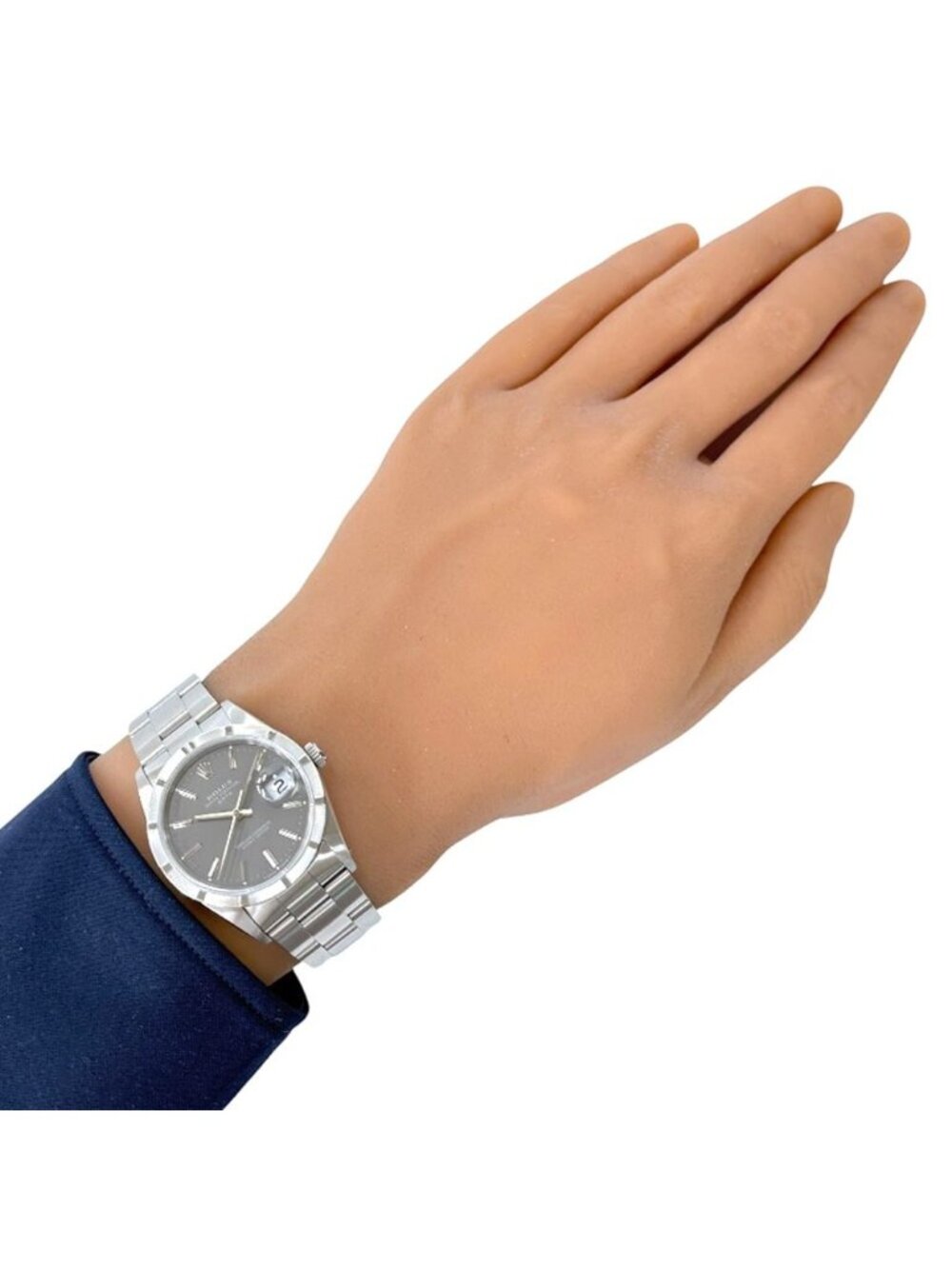 Rolex Date Oyster Perpetual Watch Stainless Steel Automatic Winding Overhauled - Picture 2 of 10